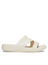 Crocs Klapki Getaway Strappy Sandal W 209587 Écru. Klapki damskie Crocs, bez wzorów, z tworzywa sztucznego, bez obcasa. Za 179.99 zł.
