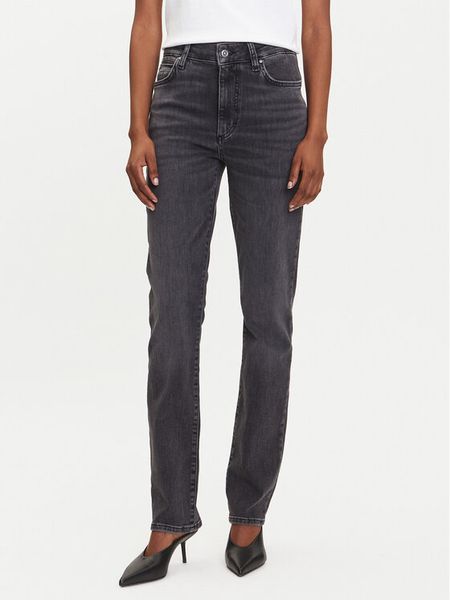 BOSS Jeansy State 50545012 Szary Slim Fit. Szare jeansy damskie Boss. Za 479.99 zł.