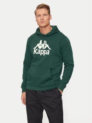 Kappa Bluza Malmo 3 Auth Kontemporary 341M43W Zielony Regular Fit. Zielone bluzy bez kaptura męskie Kappa, m, z bawełny. Za 169.99 zł.