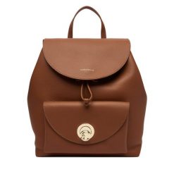 Plecak Coccinelle. Brązowe plecaki damskie Coccinelle, bez wzorów. Za 1,539.00 zł.