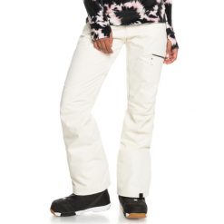 Spodnie damskie Roxy Nadia Insulated Snow. Białe spodnie materiałowe damskie Roxy, bez wzorów, z poliesteru. Za 431.00 zł.