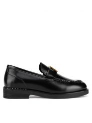 Badura Mokasyny ABIR-FW257 Czarny. Czarne mokasyny damskie Badura, z lakierowanej skóry. Za 399.99 zł.