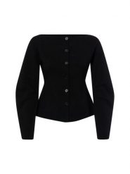 Samsøe Samsøe sweter Kobiety czarny, XS. Czarne swetry klasyczne damskie Samsoe & Samsoe, xs, bez kołnierzyka. Za 899.95 zł.