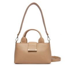 Torebka Valentino. Brązowe torebki klasyczne damskie Valentino, bez wzorów, bez dodatków. Za 549.99 zł.