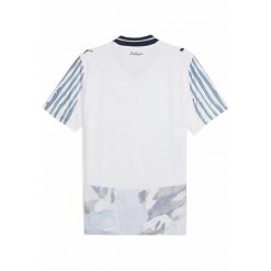 Męska koszulka KIDSUPER × CF MONTERREY PUMA White Deep Navy Blue. Białe t-shirty sportowe męskie Puma, m, bez ramiączek, do piłki nożnej. Za 439.00 zł.