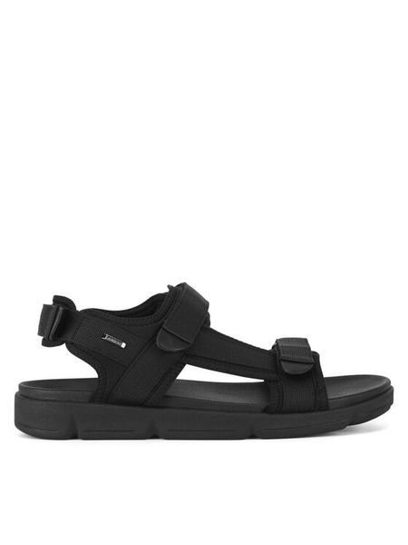 Lasocki Sandały EZRA-01 MI25 Czarny. Czarne sandały męskie Lasocki, z materiału, bez zapięcia. Za 159.99 zł.