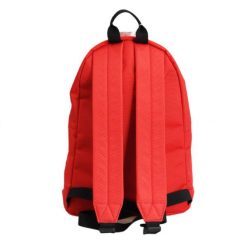 Plecak Codzienny Unisex Lacoste Néocroc Materiałowy. Czerwone plecaki damskie Lacoste, bez wzorów, z materiału. Za 288.00 zł.