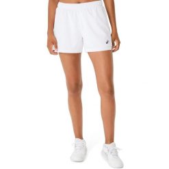 Damskie szorty 2 w 1 Asics Court. Białe szorty damskie Asics, bez wzorów, z materiału, eleganckie. Za 219.00 zł.