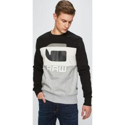 G-Star Raw - Bluza. Szare bluzy bez kaptura męskie G-Star Raw, m, z bawełny. W wyprzedaży za 239.90 zł.