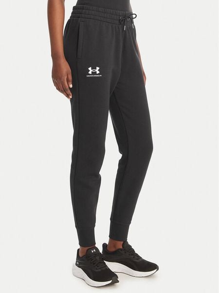 Under Armour Spodnie dresowe UA Icon Fleece 6001537 Czarny Slim Fit. Czarne spodnie dresowe damskie Under Armour, m, bez wzorów, z bawełny. Za 249.99 zł.