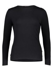 Oui Koszulka w kolorze czarnym rozmiar: 34. Czarne bluzki damskie Oui, bez wzorów, bez kołnierzyka. Za 130.99 zł.