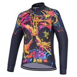 Koszulka rowerowa z długim rękawem męska madani. Brązowe t-shirty sportowe męskie MADANI, l, bez ramiączek, rowerowe. Za 99.00 zł.