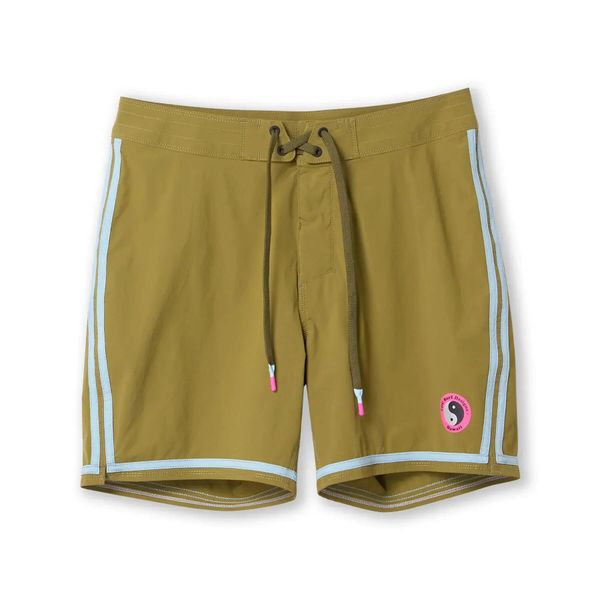 Spodenki surfingowe Town & Country Surf Designs OG Classic 18'. Zielone szorty damskie TOWN & COUNTRY SURF DESIGNS, bez wzorów, z elastanu, klasyczne. Za 328.00 zł.