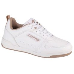 Buty Lotto Toco Bc 2400172U-1021 białe. Białe buty sportowe na co dzień damskie bez wzorów, z gumy. Za 201.06 zł.