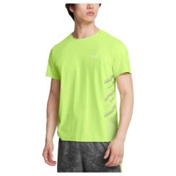 Koszulka do biegania męska Under Armour UA Launch Elite Graphic. Zielone t-shirty sportowe męskie Under Armour, m, bez ramiączek, do biegania. W wyprzedaży za 229.65 zł.