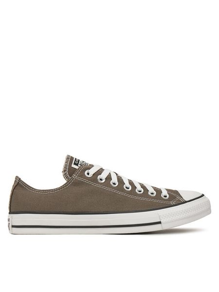 Converse Trampki Chuck Taylor All Star Ox 1J794 M Szary. Szare trampki i tenisówki męskie Converse, bez wzorów, z materiału, bez zapięcia. Za 263.99 zł.