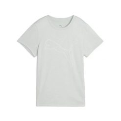 T-shirt damski Puma Essentiels. Zielone t-shirty damskie Puma, m, bez wzorów, ze skóry, bez kołnierzyka. Za 150.00 zł.