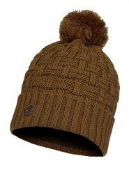 Buff Czapka "Airon" w kolorze jasnobrązowym rozmiar: onesize. Brązowe czapki zimowe damskie Buff, z polaru. Za 82.44 zł.