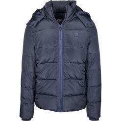 Parka Urban Classic hooded. Niebieskie parki męskie Urban Classics, m, bez wzorów, z puchu. Za 322.30 zł.