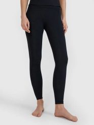 4F Legginsy funkcyjne w kolorze czarnym rozmiar: L. Czarne legginsy sportowe damskie 4f, l, bez wzorów, z materiału, na fitness i siłownię. Za 101.47 zł.