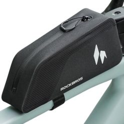 Torba rowerowa na ramę Rockbros RideMate AS-151 1L. Czarne torebki klasyczne damskie ROCKBROS, bez wzorów, z materiału, bez dodatków. Za 99.00 zł.