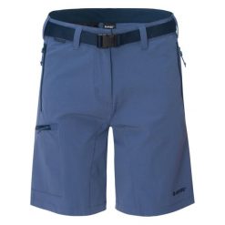 Szorty damskie Hi-Tec Janse 1/2. Niebieskie szorty damskie Hi-tec, bez wzorów, z elastanu. Za 220.40 zł.