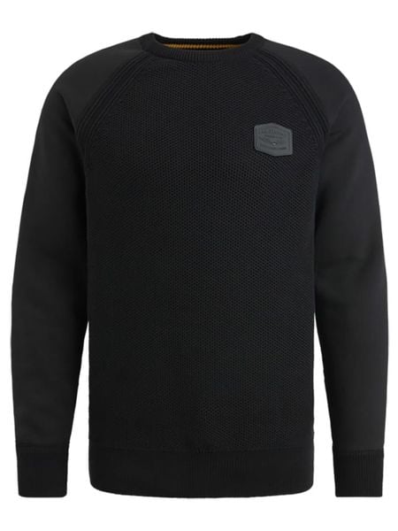 PME Legend Sweter w kolorze czarnym rozmiar: XL. Czarne swetry męskie PME Legend, xl, bez wzorów, z bawełny, bez kołnierzyka. Za 268.95 zł.