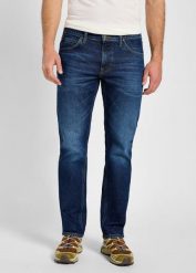 LEE MĘSKIE SPODNIE JEANSOWE DAREN ZIP FLY ANOMALY 112358989 L707016425. Spodnie materiałowe męskie Lee, bez wzorów, z jeansu. Za 209.99 zł.