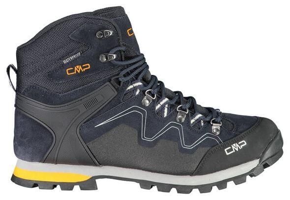 Buty trekkingowe CMP Athunis WP. Niebieskie buty trekkingowe męskie CMP, z gumy, bez zapięcia, outdoorowe. Za 490.55 zł.