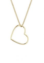 Elli Damski wisiorek Serce Basic wykonany ze srebra próby 925 Sterling Silver Naszyjniki 1 ct. Szare naszyjniki damskie Elli, na co dzień, srebrne. Za 188.99 zł.