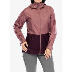 Kurtka membranowa damska Columbia Inner Limits III Jacket. Czerwone kurtki damskie Columbia, bez wzorów, bez kaptura. Za 345.99 zł.