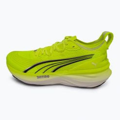 Buty do biegania męskie PUMA ForeverRun Nitro 2. Zielone obuwie do biegania damskie Puma. Za 499.99 zł.
