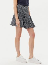 Pepe Jeans Spódnica trapezowa Cassandra PL901196 Granatowy Regular Fit. Niebieskie spódniczki damskie Pepe Jeans, xs, bez wzorów, z bawełny, trapezowe. Za 209.99 zł.