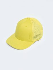 Czapka damska z daszkiem limonkowa Limka 300. Zielone czapki z daszkiem damskie Big Star, bez wzorów, z bawełny. W wyprzedaży za 79.99 zł.