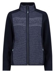 CMP Kurtka polarowa w kolorze granatowym rozmiar: 48. Niebieskie kurtki damskie CMP, bez wzorów, z materiału, bez kaptura. Za 256.70 zł.