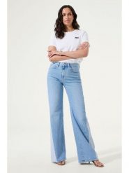 Garcia Dżinsy - Comfort fit - w kolorze błękitnym rozmiar: W33/L32. Niebieskie jeansy damskie Garcia, z podwyższonym stanem. Za 219.95 zł.