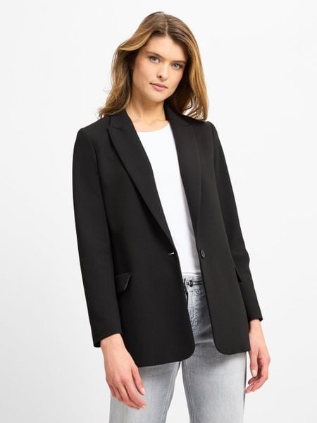 Marie Lund Marynarka Kobiety Sztuczne włókno czarny, 42. Czarne marynarki i żakiety damskie Marie Lund, bez wzorów, z włókna, eleganckie. Za 479.95 zł.