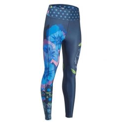 Damskie legginsy Silvini Veniana. Niebieskie legginsy damskie Silvini, bez wzorów. W wyprzedaży za 294.00 zł.