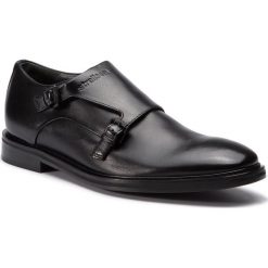 Półbuty STRELLSON - Alan 4010002597 Black 900. Czarne buty wizytowe męskie Strellson, z materiału, bez zapięcia. W wyprzedaży za 349.00 zł.