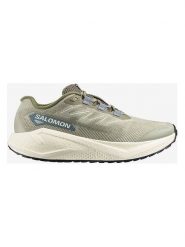 SALOMON Buty "AERO BLAZE 3" w kolorze kremowo-oliwkowym do biegania rozmiar: 41 1/3. Brązowe obuwie do biegania damskie Salomon. Za 499.95 zł.