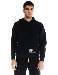 Bluza z kaptur na co dzień na siłownię. Czarne bluzy sportowe męskie LEONE 1947 APPAREL, xs, z bawełny. Za 105.21 zł.
