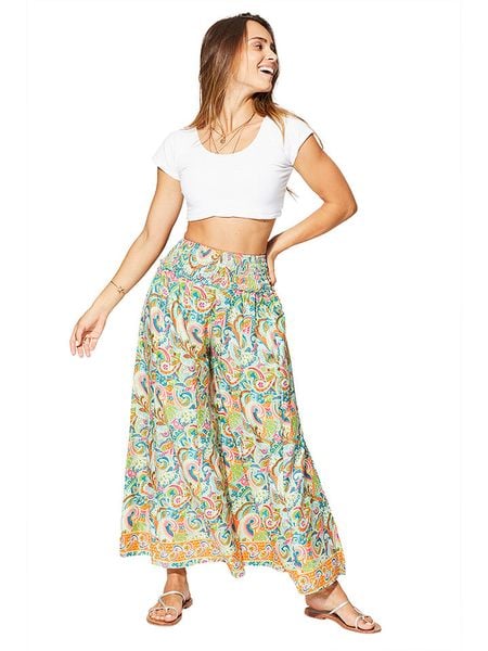 Aller Simplement Spodnie ze wzorem rozmiar: 34-40. Spodnie materiałowe damskie Aller Simplement, bez wzorów, z materiału, klasyczne, z podwyższonym stanem. Za 56.99 zł.