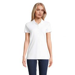 Damska Koszulka Polo Z Bawełny Czesanej Phoenix. Czarne bluzki sportowe damskie SOL'S, xl, bez wzorów, z bawełny, bez ramiączek. Za 152.99 zł.