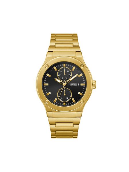 Guess Zegarek GW0795G4 Złoty. Żółte, cyfrowe zegarki męskie Guess, złote. Za 679.99 zł.