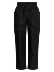 MOSS COPENHAGEN Spodnie w kolorze czarnym rozmiar: XL. Czarne spodnie materiałowe damskie MOSS COPENHAGEN, bez wzorów, z bawełny. Za 127.65 zł.