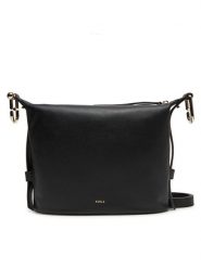 Furla Torebka Nuvola WB01656 BX2045 O6000 Czarny. Czarne listonoszki damskie Furla, bez wzorów, ze skóry, bez dodatków. Za 1,149.00 zł.