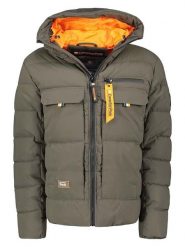 Canadian Peak Kurtka pikowana "Dosibeak" w kolorze khaki rozmiar: S. Brązowe kurtki męskie Canadian Peak, s, bez wzorów, bez kaptura. Za 188.40 zł.