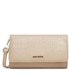 Torebka GINO ROSSI. Brązowe listonoszki damskie Gino Rossi, bez wzorów, bez dodatków. Za 149.99 zł.