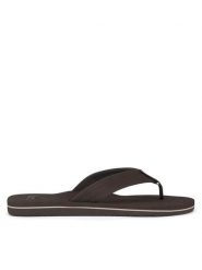 Quiksilver Japonki MOLOKAI LAYBACK TEXTURED AQYL101266 CVJ1 Brązowy. Brązowe klapki i japonki męskie Quiksilver, z syntetyku. Za 119.99 zł.