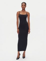 Wolford Sukienka codzienna Strap Fatal 57185 Czarny Slim Fit. Czarne sukienki damskie Wolford, na co dzień, m, bez wzorów, z syntetyku, bez kołnierzyka, bez ramiączek, proste. Za 729.99 zł.